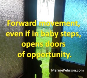 forward movement opens doors